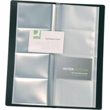 thumbnail of Visitenkartenbuch 11x26 cm schwarz für 160 Karten
