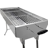 thumbnail of Mangal Kairat Schaschlikgrill Edelstahl rostfrei Grill mit Grillrost