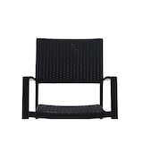 thumbnail of METRO PROFESSIONAL Gastro Armlehnstuhl stapelbar Balsario, Alu/Polyrattan, schwarz