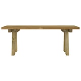 thumbnail of Helloshop26 - Banc de jardin meuble de patio d'extérieur terrasse 110 x 38 x 45 cm  bois de pin massif imprégné 02_0011171