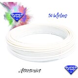 thumbnail of SUPERFOG Rollo de 50 Metros de tubería Fabricada en Poliamida. Medida 1/4". Alta Resistencia. Presión de Rotura 140 Bar. Color Blanco.