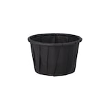 thumbnail of 5000 Dressingbecher, Papier 35 ml Ø 5 cm · 3,1 cm schwarz