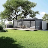 thumbnail of Weide Deluxe Plus | Pergola Voll Aluminium freistehend | 4 x 8 M | Lamellendach anthrazit