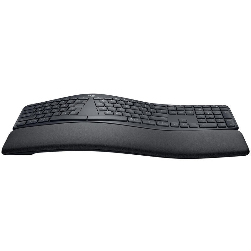 Logitech Ergo K860 Tastiera Wireless Ergonomica Con Poggiapolsi Layout Ita Pc