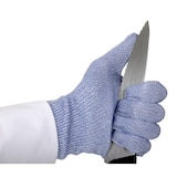 thumbnail of Blauwe snijbestendige handschoen L