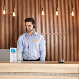 thumbnail of Relaxdays Flyer Aufsteller, DIN Lang, 1 Fach, zum Stellen & Hängen, Acryl, Wandprospekthalter, 20x11x8,5 cm, transparent