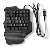 thumbnail of Nedis gkbds110bk clavier usb noir