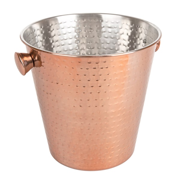 Hostelnovo – Champanheira em cobre martelado 22,2 x 20 cm