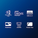 thumbnail of Philips E Line 346E2CUAE/00 écran plat de PC 86,4 cm (34") 3440 x 1440 pixels Wide Quad HD+ LCD Noir