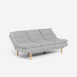 thumbnail of Divano letto clic clac 2 posti in tessuto con schienale reclinabile Livra - Grigio-DI3316GC