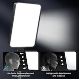 thumbnail of Panel de iluminacion fotografica, Luces Led, Pantalla 19" 2700k-7500K, Trípode Regulable con Mando a Distancia