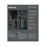 thumbnail of Logitech G G935 Wireless 7.1 Surround Sound LIGHTSYNC Gaming Headset Kopfhörer Kabellos Kopfband Schwarz, Blau
