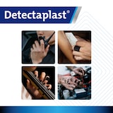 thumbnail of Detectaplast Pflaster Heavy Duty Schwarz Textil 6 cm x 5 m