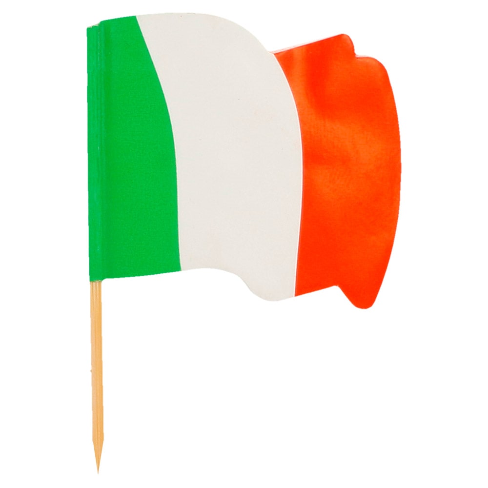 Bandeiras Italia  4X3/6,5 Cm Sortido Madeira (144 Unidades)