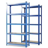 thumbnail of Schwerlastregal Lakota - 2er Set - Traglast bis 875 kg - Individuell einsetzbar -  Blau -180 x 90 x 40 cm