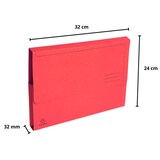 thumbnail of Exacompta 46970E 10x 10er Packung Aktenmappen mit Verschlusskappe aus Karton 290g Forever, für Format DIN A4 - Farben sortiert