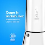 thumbnail of Bialetti Cafetera New Venus Acero Inoxidable, Acero, Capacidad 6 Tazas