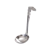 thumbnail of GRÄWE ostfriesischer Sahnelöffel, gebogen, groß, Rosendekor