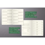 thumbnail of Tageskalender Conceptum ca. A5 Softcover schwarz 2026.