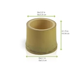 thumbnail of NVASE - 20Uds - Vaso tubo de bambú para Sake SAPPORO 44ml A45mm - NVS209BBTUB50