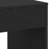 thumbnail of vidaXL Schreibtisch Schwarz Eichen-Optik 101x50x76,5 cm Holzwerkstoff