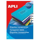 thumbnail of agipa Wetterfeste Etiketten, 210 x 297 mm, transparent