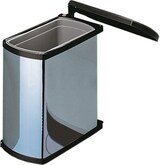 thumbnail of Hailo Abfallsammler 3418101 MF Swing bs Uno 18 Liter Edelstahl schwarz