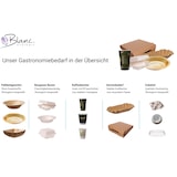 thumbnail of Pizzakarton Pizzabox 33x33x4 weiß mit Neutraldruck 200 Stk, to go, take away, kompostierbar, Kraftkarton, fettresistent