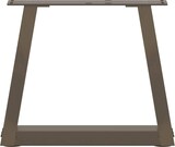 thumbnail of Helloshop26 - Set mit 2 verstellbaren V-förmigen Couchtischbeinen 40 x 31 cm modernes Design Stahl natur 02_0056823
