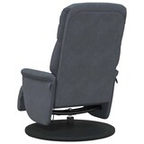 thumbnail of vidaXL Massagesessel mit Fußteil Dunkelgrau Samt