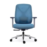 thumbnail of Ergonomischer Bürodrehstuhl, 4D-Armlehnen und atmungsaktive, schwenkbare Rückenlehne, Lendenwirbelstütze und höhenverstellbar – ZIK
