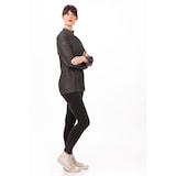 thumbnail of Chef Works® Damenkochjacke GRAMERCY LIGHT & 100% Baumwolle, Urban, Reißverschluss, Denimblack, Größe  S