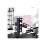 thumbnail of Colonne son HIFI Inovalley HP49CD, 100W USB Bluetooth RADIO 2 Microphones Karaoké + supports, Bagues LED inclus