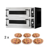 thumbnail of Pizzaofen Virtuoso Vollschamott - 2 Kammern 2 x 6 Pizzen Ø 350 mm