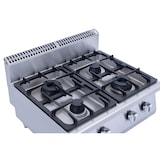 thumbnail of METRO PROFESSIONAL Gasherd GGS2700, 80 x 70 x 54.7 cm, Edelstahl, 4 Brenner