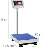 thumbnail of Steinberg Systems - Platformweegschaal - 300 kg / 0,05 kg - 50 x 40 cm - LED