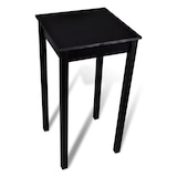 thumbnail of Helloshop26 - Table haute mange debout bar bistrot noir MDF 107 cm 0902116