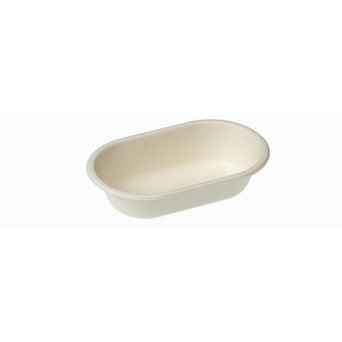 WISEFOOD 500 Stück - Zuckerrohr Pommes-Frites Schale - 18x11x4,3cm Bagasse