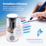 thumbnail of Genie 200A Elektrischer Bleistiftspitzer Profi-Anspitzer Ø 6-12mm Netzbetrieb