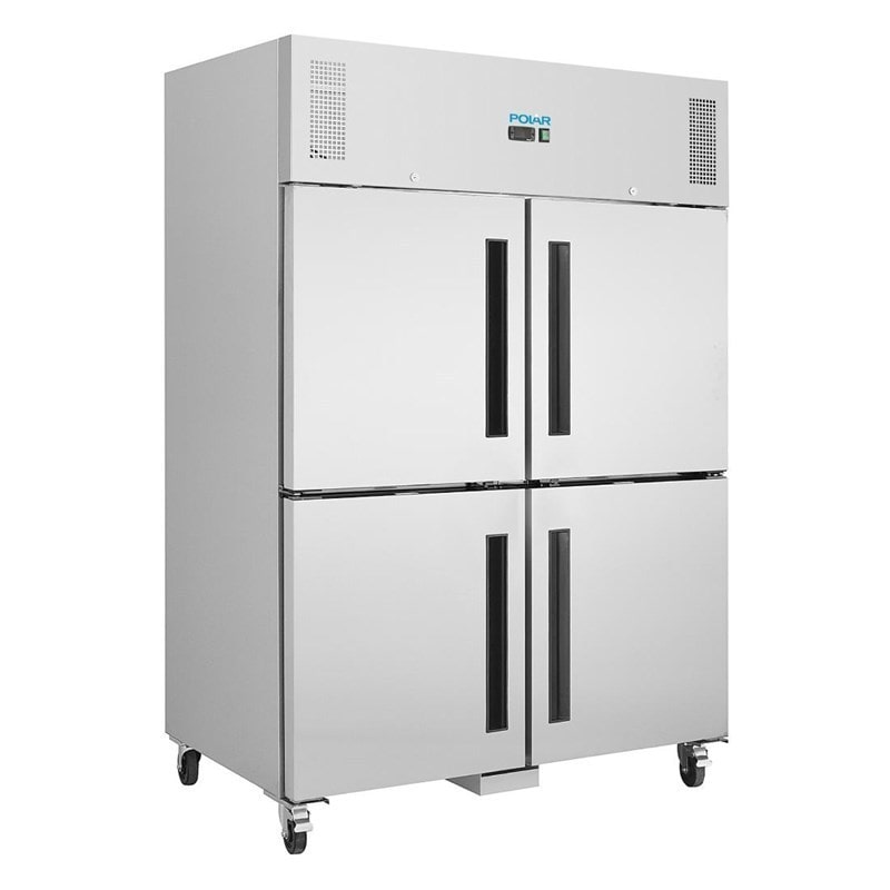 Polar Frigorifero Gastro con porte in due parti 1200L