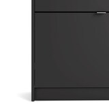 thumbnail of Shane Schuhschrank 4 Klapptüren 2R schwarz matt.