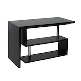 thumbnail of Décoshop26 - Moderner Eckschreibtisch/Computertisch mit drehbarem Ablagefach 120 x 60 cm MDF und schwarzer Stahl 04_0001396