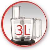 thumbnail of MOULINEX Multifunktions-Küchenmaschine FP546811 Dunkelgrau Nicht-intensiver Gebrauch