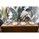 thumbnail of Vase Conique Transparent Et Argent H28Cm