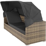 thumbnail of tectake Wicker loungeset San Marino met aluminium frame - natuur - 403713