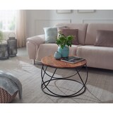 thumbnail of FineBuy Couchtisch Massivholz 60 cm Wohnzimmertisch Sofatisch Rund Tisch Holz