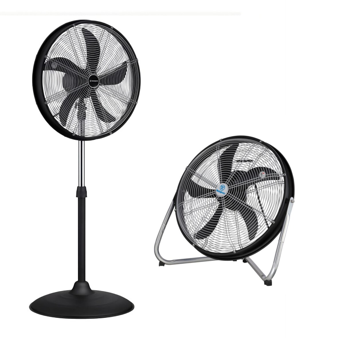 Standventilator Yucon 1 + Bodenventilator Yucon 2 Schwarz