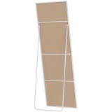 thumbnail of Décoshop26 - Ganzkörperspiegel freistehend und zur Wandmontage geeignet mit mattweißem Metallrahmen minimalistisches Design 150 x 10_0008799