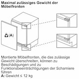 thumbnail of Bosch Serie 4 Unterbau-Kühlschrank, 82 x 60 cm, Flachscharnier KUR21VFE0