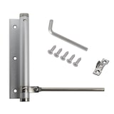 thumbnail of Stangentürschließer UNIVERSAL Türschließer Automatik Türfeder Federschließer bis 55 KG Silber